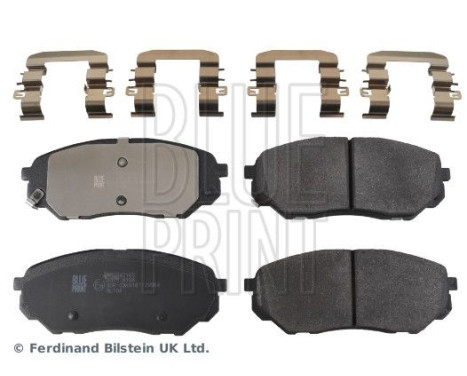 Brake Pad Set, disc brake ADG042166 Blue Print, Image 3