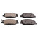 Brake Pad Set, disc brake ADG042167 Blue Print