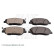 Brake Pad Set, disc brake ADG042167 Blue Print, Thumbnail 2
