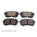 Brake Pad Set, disc brake ADG042169 Blue Print, Thumbnail 2