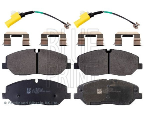 Brake Pad Set, disc brake ADG042172 Blue Print, Image 2