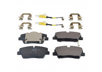 Brake Pad Set, disc brake ADG042173 Blue Print