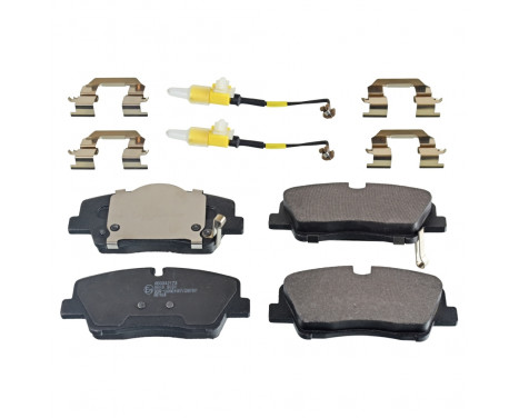 Brake Pad Set, disc brake ADG042173 Blue Print