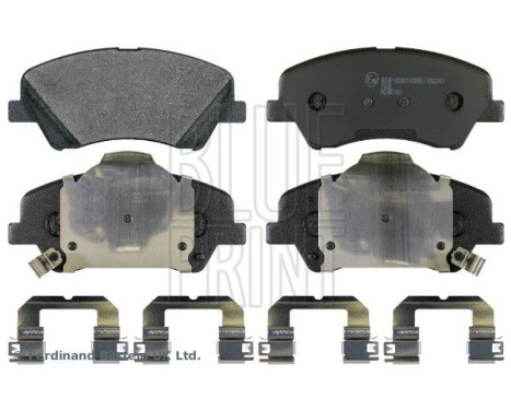 Brake Pad Set, disc brake ADG042175 Blue Print, Image 2