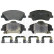 Brake Pad Set, disc brake ADG042175 Blue Print, Thumbnail 2