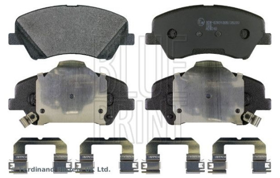Brake Pad Set, disc brake ADG042175 Blue Print, Image 2
