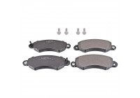 Brake Pad Set, disc brake ADG042176 Blue Print