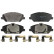 Brake Pad Set, disc brake ADG042177 Blue Print