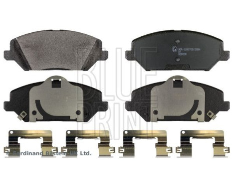 Brake Pad Set, disc brake ADG042177 Blue Print, Image 2