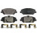 Brake Pad Set, disc brake ADG042177 Blue Print, Thumbnail 2