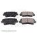 Brake Pad Set, disc brake ADG042178 Blue Print, Thumbnail 2