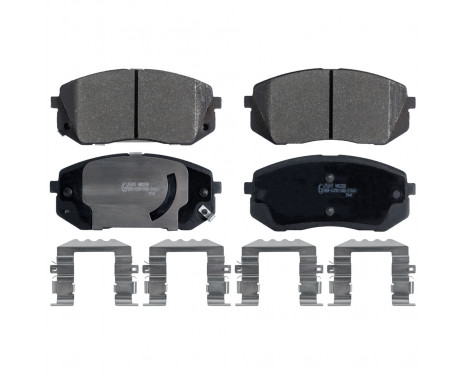 Brake Pad Set, disc brake ADG042179 Blue Print