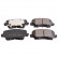 Brake Pad Set, disc brake ADG042180 Blue Print