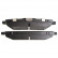 Brake Pad Set, disc brake ADG042180 Blue Print, Thumbnail 2