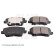 Brake Pad Set, disc brake ADG042180 Blue Print, Thumbnail 3