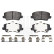 Brake Pad Set, disc brake ADG042180 Blue Print, Thumbnail 4