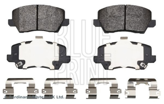 Brake Pad Set, disc brake ADG042180 Blue Print, Image 4