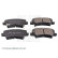 Brake Pad Set, disc brake ADG042181 Blue Print, Thumbnail 2