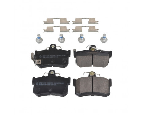 Brake Pad Set, disc brake ADG042182 Blue Print