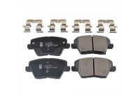 Brake Pad Set, disc brake ADG042184 Blue Print