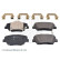 Brake Pad Set, disc brake ADG042187 Blue Print, Thumbnail 3