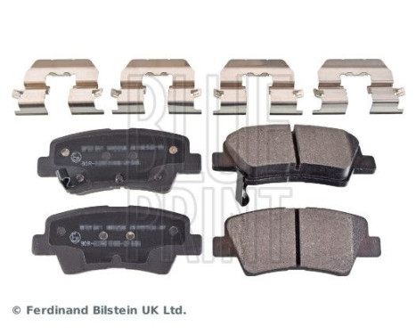 Brake Pad Set, disc brake ADG042188 Blue Print, Image 3