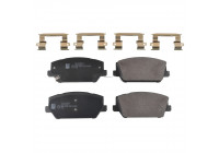 Brake Pad Set, disc brake ADG042189 Blue Print