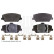 Brake Pad Set, disc brake ADG042189 Blue Print, Thumbnail 3