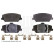 Brake Pad Set, disc brake ADG042189 Blue Print, Thumbnail 3