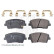 Brake Pad Set, disc brake ADG042190 Blue Print, Thumbnail 3