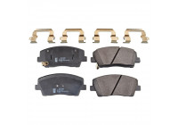 Brake Pad Set, disc brake ADG042191 Blue Print