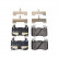 Brake Pad Set, disc brake ADG042192 Blue Print