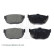 Brake Pad Set, disc brake ADG04222 Blue Print, Thumbnail 2