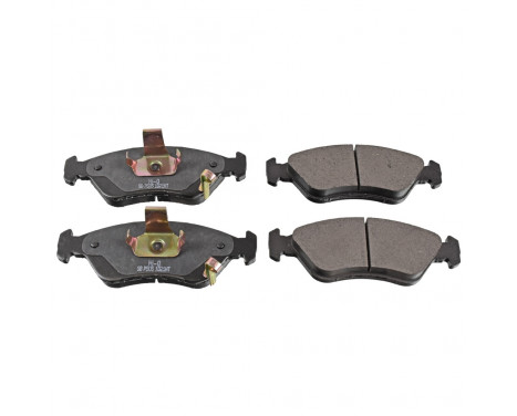Brake Pad Set, disc brake ADG04226 Blue Print