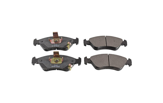 Brake Pad Set, disc brake ADG04226 Blue Print