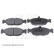 Brake Pad Set, disc brake ADG04228 Blue Print, Thumbnail 2