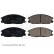 Brake Pad Set, disc brake ADG04231 Blue Print, Thumbnail 2