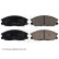 Brake Pad Set, disc brake ADG04231 Blue Print, Thumbnail 2