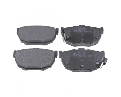 Brake Pad Set, disc brake ADG04232 Blue Print