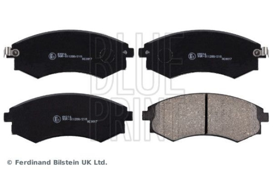 Brake Pad Set, disc brake ADG04233 Blue Print, Image 2