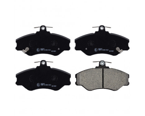 Brake Pad Set, disc brake ADG04234 Blue Print