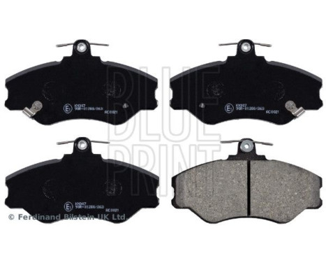 Brake Pad Set, disc brake ADG04234 Blue Print, Image 2