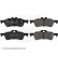 Brake Pad Set, disc brake ADG04242 Blue Print, Thumbnail 2
