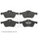 Brake Pad Set, disc brake ADG04243 Blue Print, Thumbnail 2