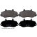 Brake Pad Set, disc brake ADG04246 Blue Print, Thumbnail 2