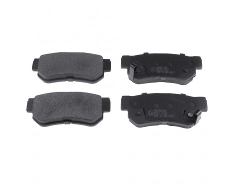 Brake Pad Set, disc brake ADG04249 Blue Print