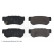 Brake Pad Set, disc brake ADG04249 Blue Print, Thumbnail 2