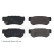 Brake Pad Set, disc brake ADG04249 Blue Print, Thumbnail 2
