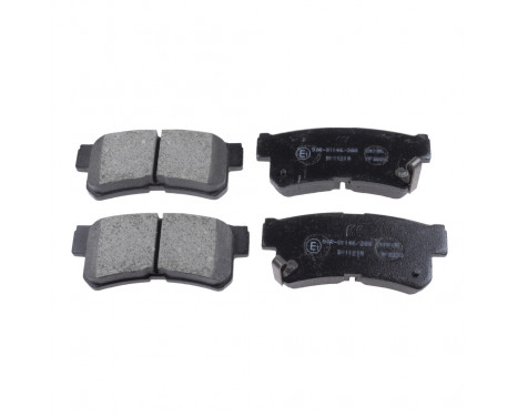 Brake Pad Set, disc brake ADG04250 Blue Print