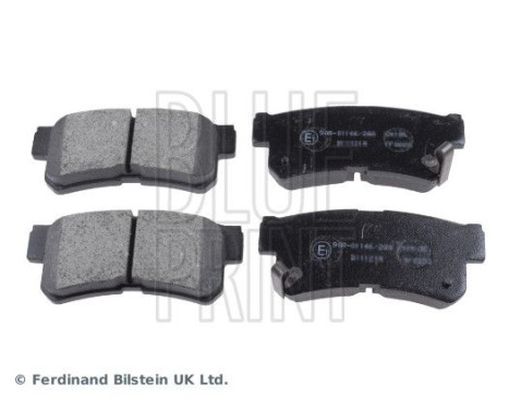 Brake Pad Set, disc brake ADG04250 Blue Print, Image 2